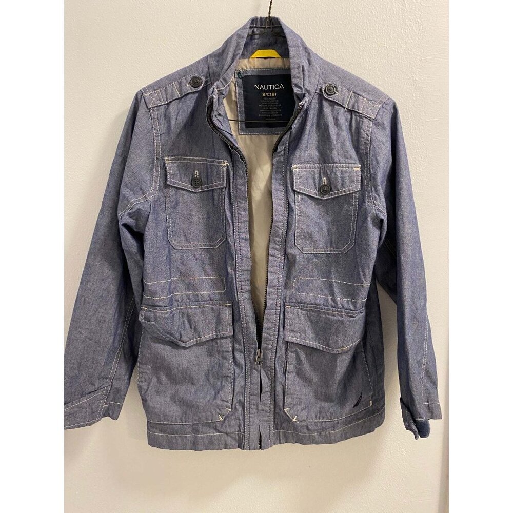 BOYS-  KIDS - NAUTICA JACKET SIZE SMALL (8) - GREAT CONDITION